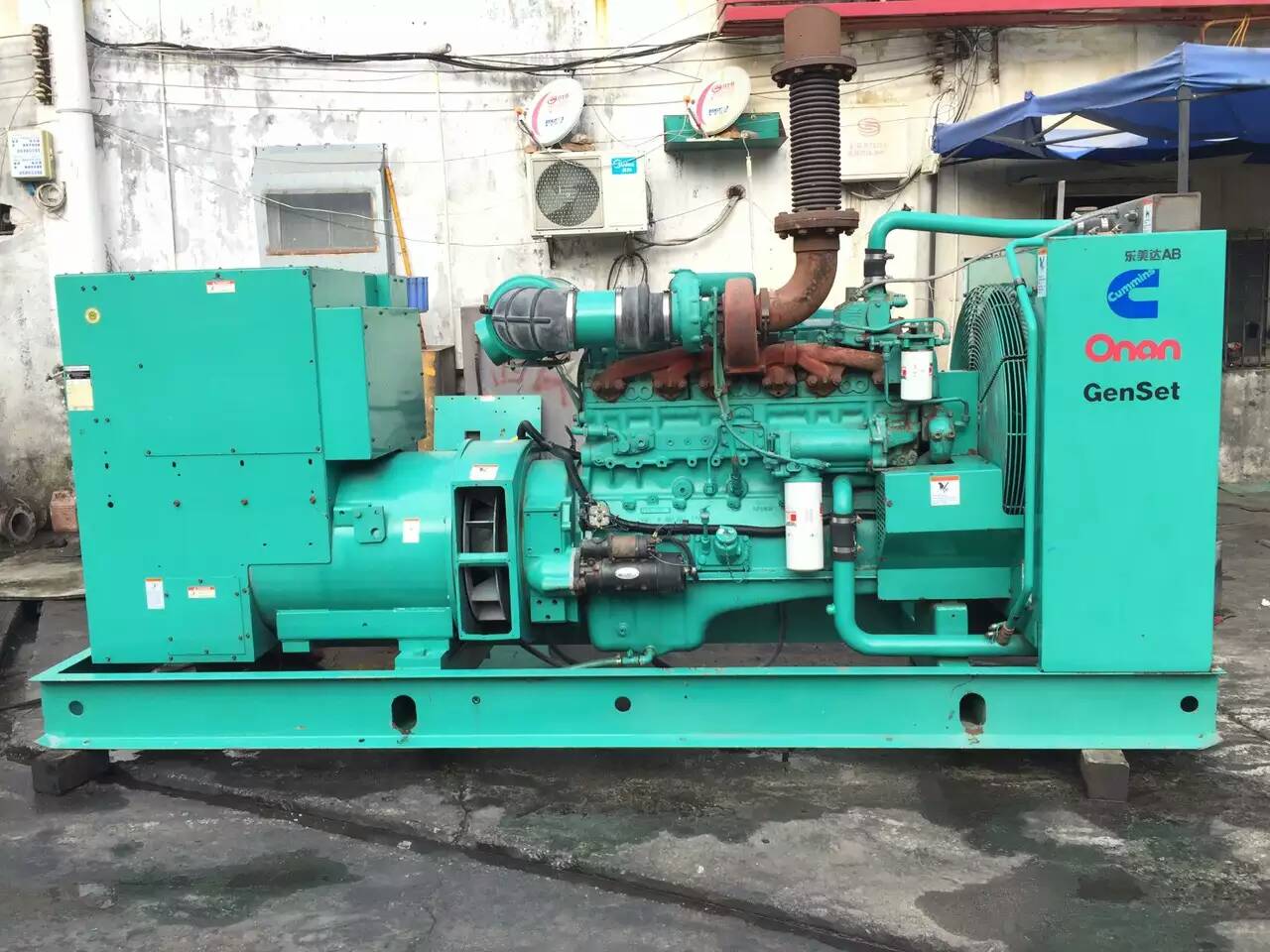 绍兴租赁发电机-柴油发电机不正常冒烟的原因